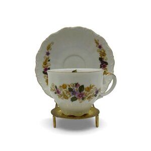 Seltmann Weiden Bavaria Theresia Porcelain Cup Set Vintage